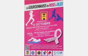 LA GOURDONNAISE ROSE ET BLEU