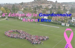 LA GOURDONNAISE ROSE ET BLEU