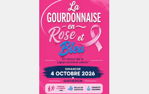 LA GOURDONNAISE ROSE ET BLEU