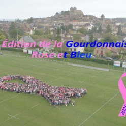 LA GOURDONNAISE ROSE ET BLEU